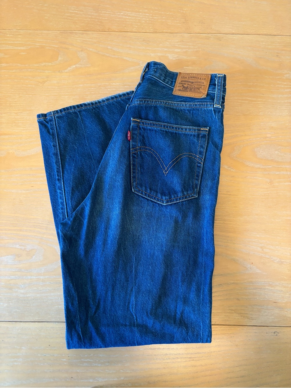 Levi's Women’s Dark Blue Straight Jeans